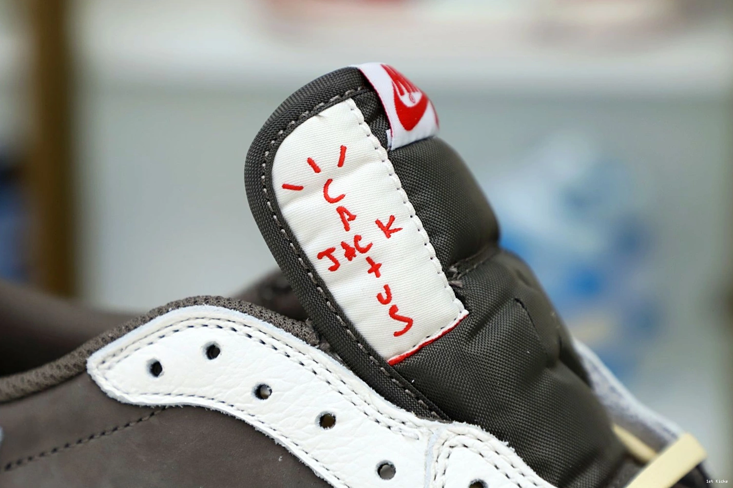 1 JORDAN OG Comfortable LOW REVERSE MOCHA TRAVIS X AIR SCOTT Kimikick 1933 1217